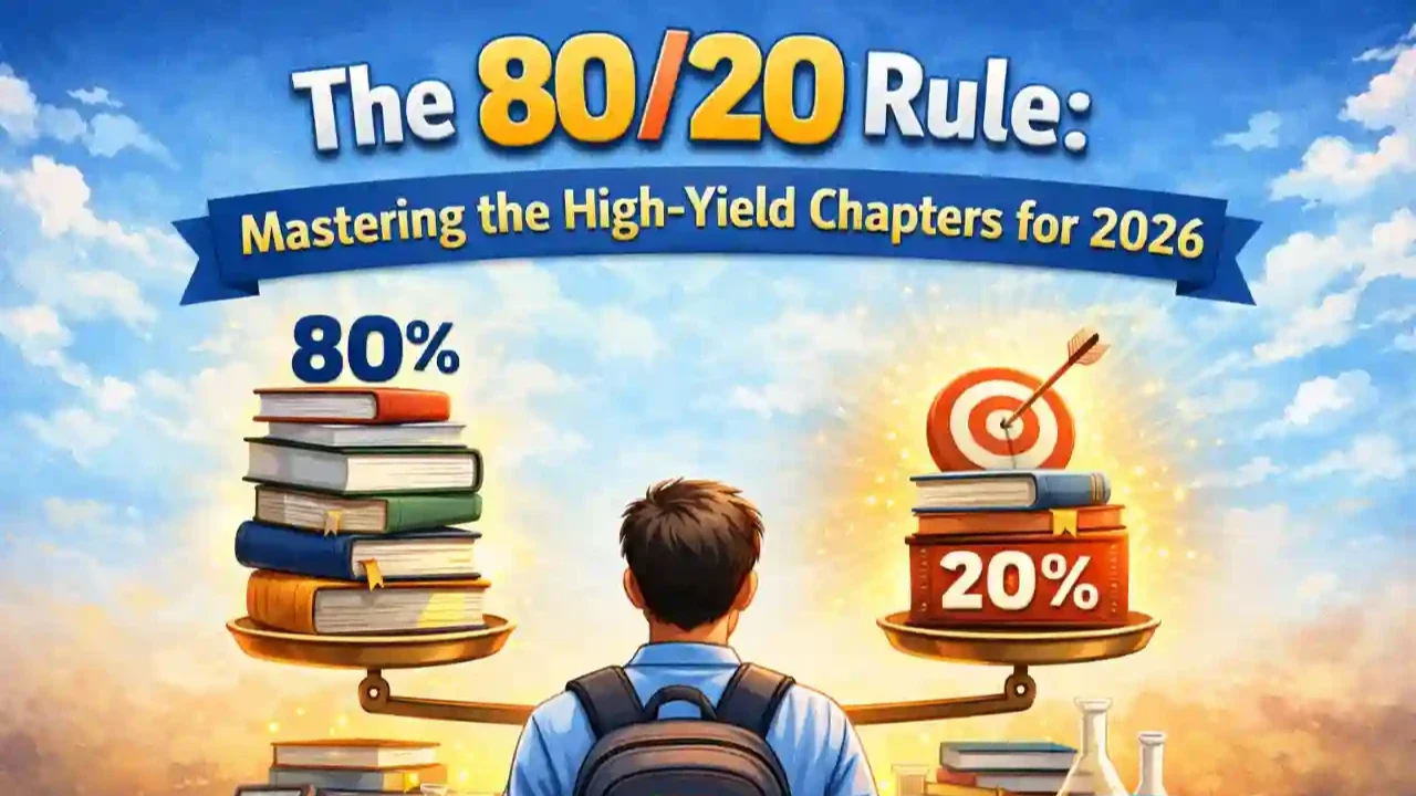 The 80/20 Rule: Mastering the High-Yield Chapters for 2026 | Prexms